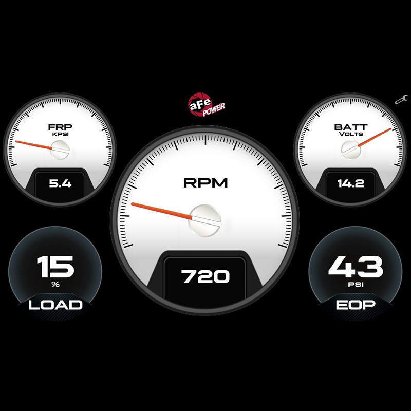 aFe Power | AGD 5-1/2 IN Digital Gauge Display Monitor - Chevrolet / Dodge / Ford / GMC 2008-2023
