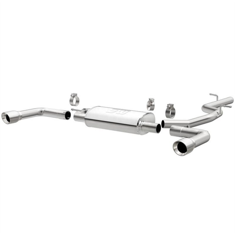 MagnaFlow | Touring Series Cat-Back Exhaust - A3 Quattro 1.8T / 2.0T 2015-2020