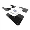 RallyArmor | Mud Flaps Grey Logo - Ascent 2019-2025