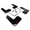 RallyArmor | Black UR Mud Flap Red Logo - Elantra GT N-Line 2019-2020