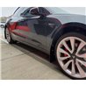 RallyArmor | UR Mud Flap Blue Logo - Tesla Model 3 2017-2023