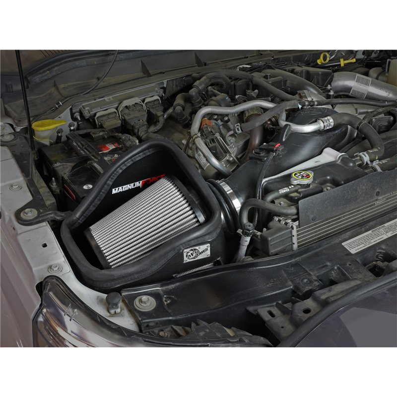 aFe Power | Magnum FORCE Stage-2 Cold Air Intake System w/Pro DRY S Media - F-250 / F-350 6.7L 2011-2016