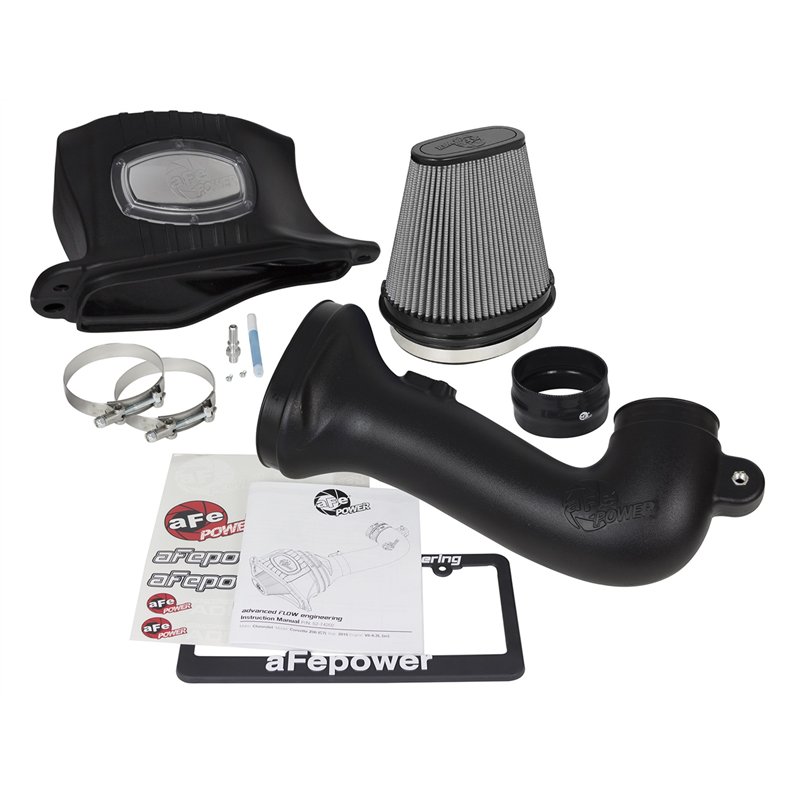 aFe Power | Momentum Cold Air Intake System w/Pro 5R/Pro DRY S Filters - Corvette Z06 / ZR1 6.2L 2015-2019