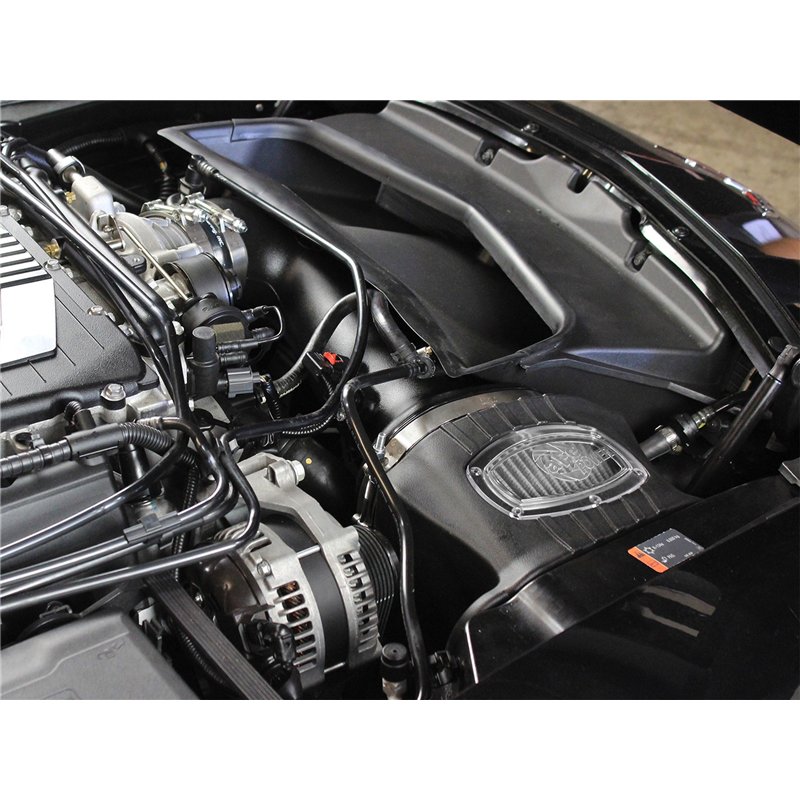 aFe Power | Momentum Cold Air Intake System w/Pro 5R/Pro DRY S Filters - Corvette Z06 / ZR1 6.2L 2015-2019