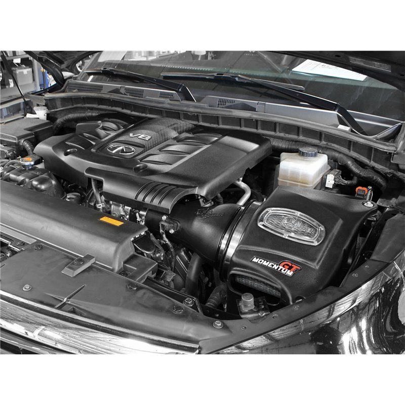 aFe Power | Momentum GT Cold Air Intake System w/Pro DRY S Media - QX56 / QX80 / Armada 5.6L 2011-2024