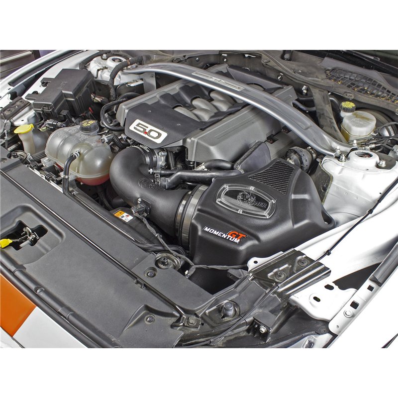 aFe Power | Momentum GT Cold Air Intake System w/Pro DRY S Media - Mustang 5.0L 2015-2017
