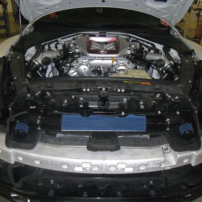 aFe Power | Takeda Stage-2 Cold Air Intake System w/Pro 5R Media Black - GT-R 3.8T 2009-2024