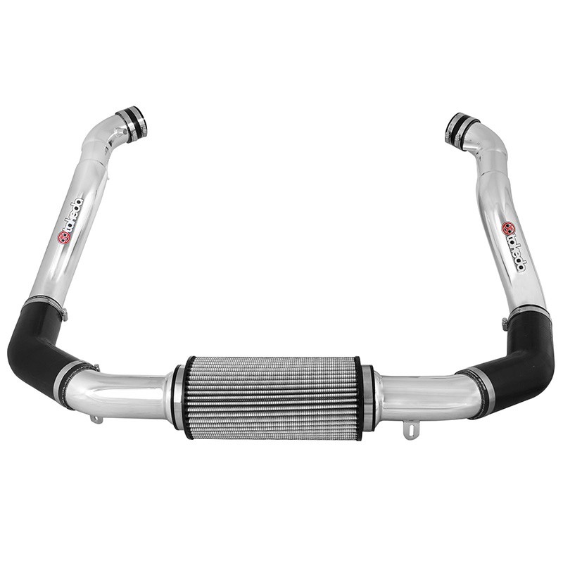 aFe Power | Takeda Stage-2 Cold Air Intake System w/Pro DRY S Media Polished - G35 / G37 / Q40 / Q60 3.5L / 3.7L 2007-2015