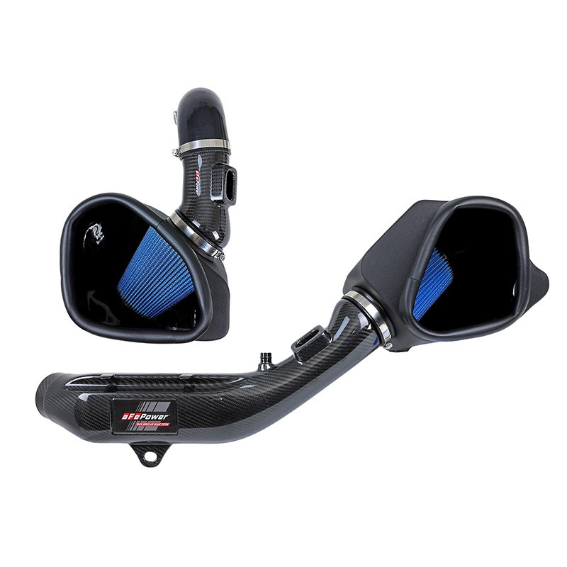 aFe Power | Track Series Stage-2 Carbon Fiber Intake System w/Pro 5R Media - M2 Competition / M3 / M4 3.0T 2015-2021
