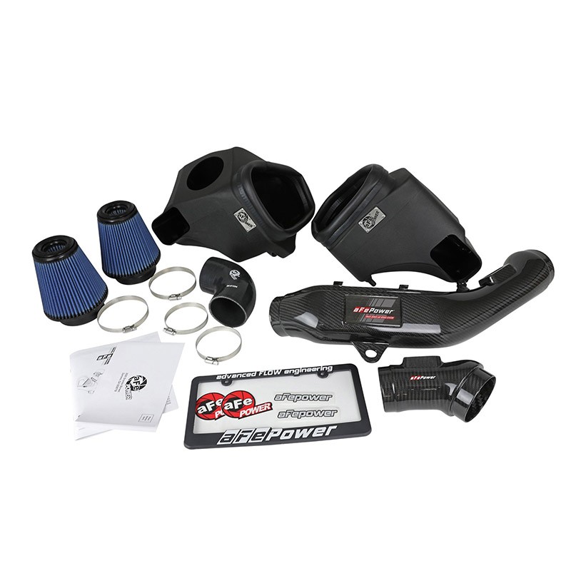 aFe Power | Track Series Stage-2 Carbon Fiber Intake System w/Pro 5R Media - M2 Competition / M3 / M4 3.0T 2015-2021