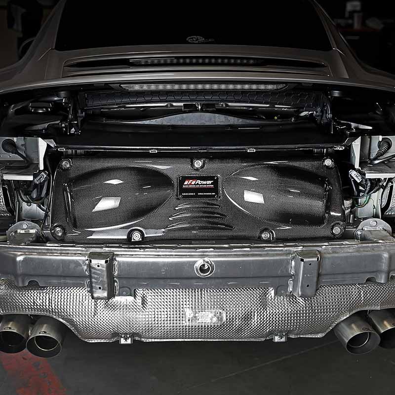 aFe Power | Black Series Stage-2 Carbon Fiber Cold Air Intake System w/Pro 5R Media - 911 3.4L / 3.8L 2012-2016
