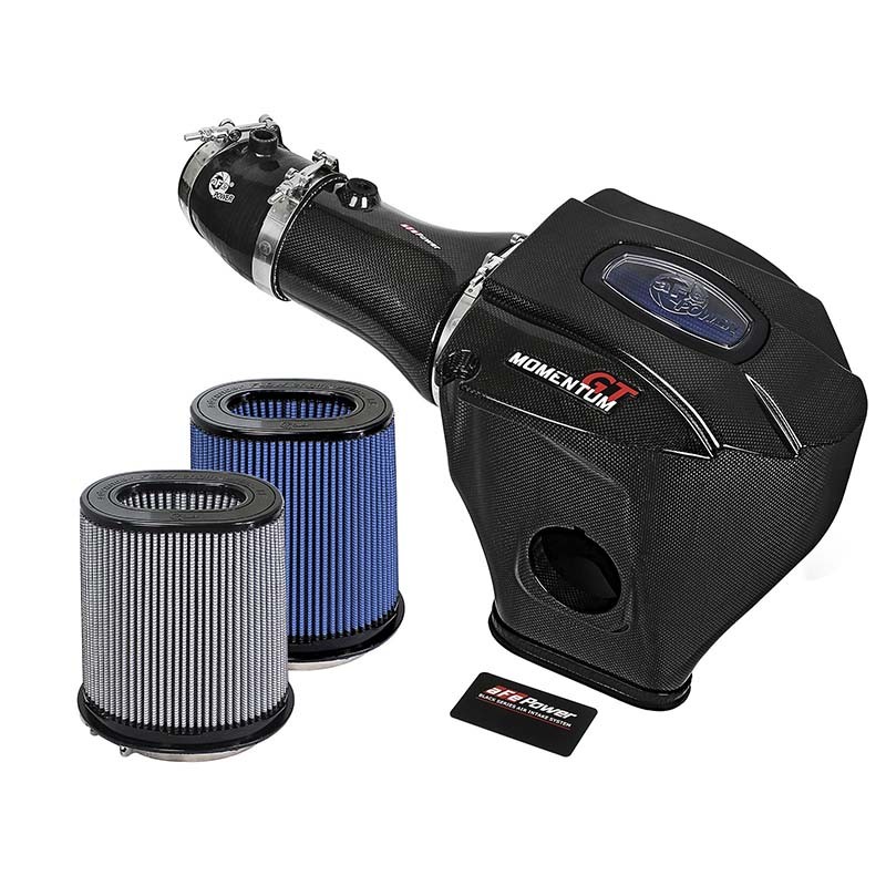 aFe Power | Black Series Carbon Fiber Cold Air Intake System w/Pro 5R/Pro DRY S Filters - Challenger / Charger 6.2L 2017-2018