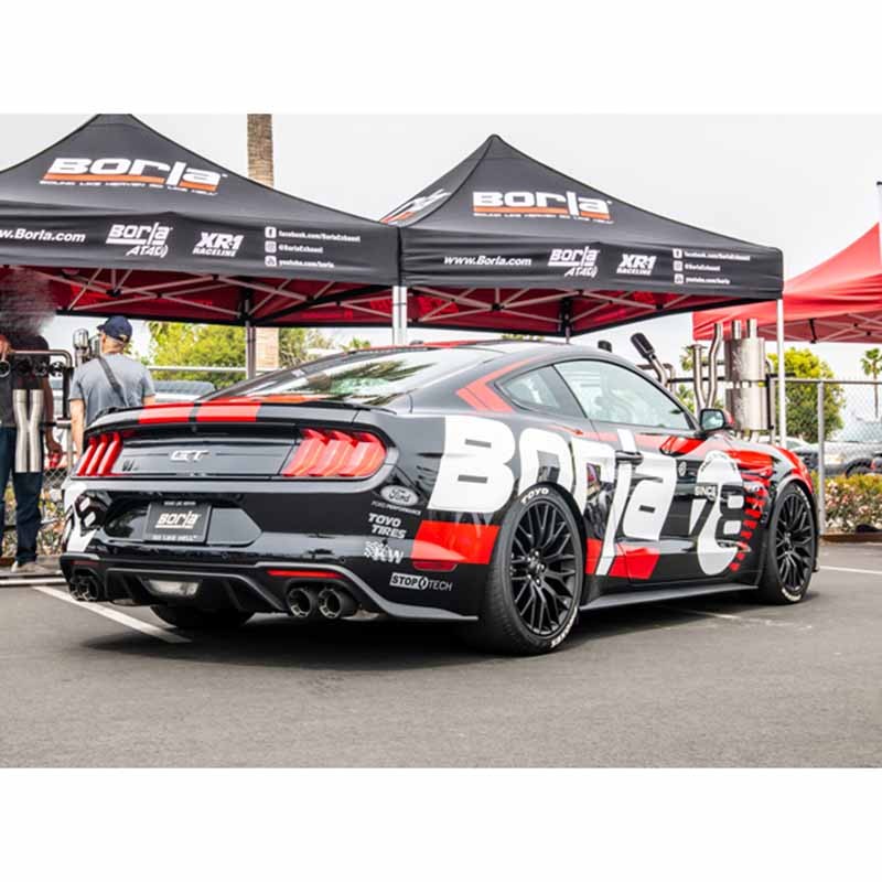 Borla | Cat-Back Exhaust ATAK sans valves - Mustang 5.0L 2018-2023
