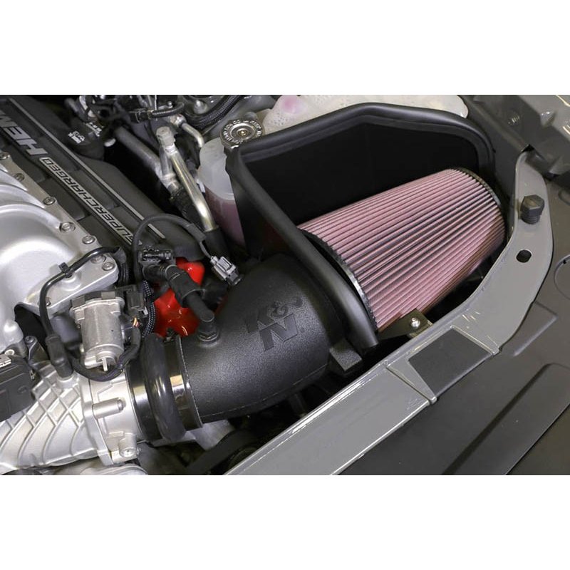 K&N | Aircharger Performance Air Intake System - Challenger / Charger 6.2L 2017-2023