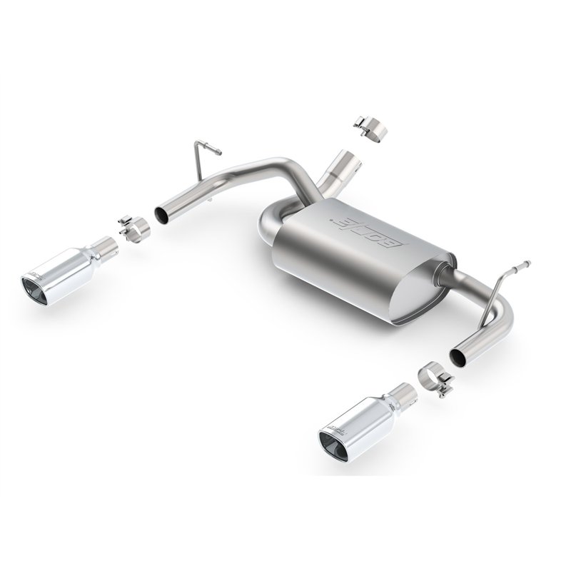 Borla | Axle-Back Exhaust Touring - Wrangler (JK) 3.6L 2012-2018