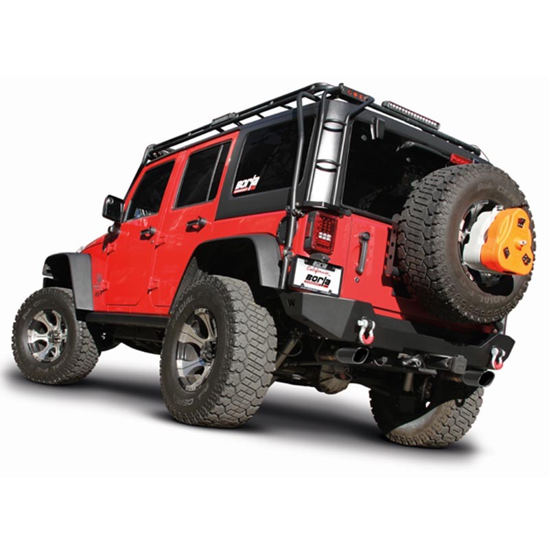 Borla | Axle-Back Exhaust Touring - Wrangler (JK) 3.6L 2012-2018