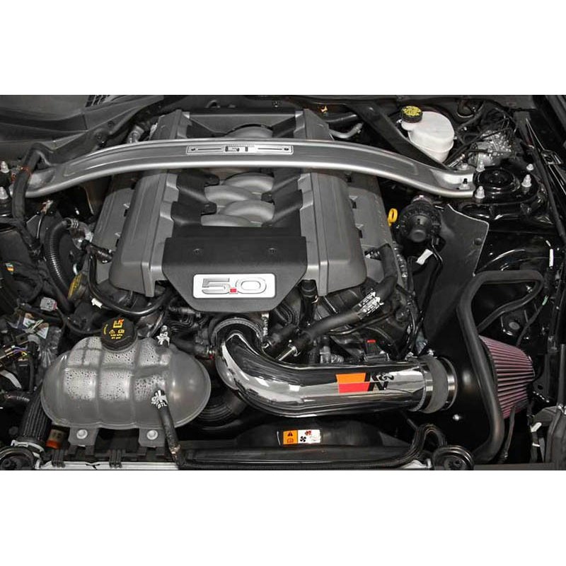K&N | Typhoon Performance Air Intake System - Mustang 5.0L 2015-2017