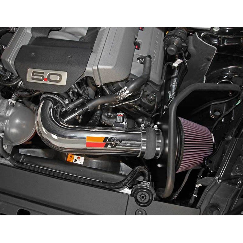 K&N | Typhoon Performance Air Intake System - Mustang 5.0L 2015-2017