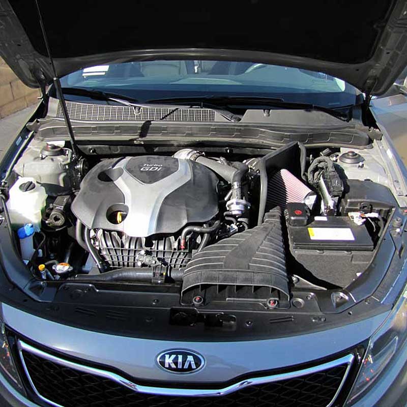 K&N | Typhoon Performance Air Intake System - Sonata / Optima 2.0T 2011-2014