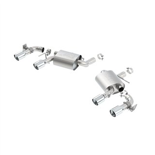 Borla | Axle-Back Exhaust S-Type with active valves - Camaro 6.2L 2016-2024