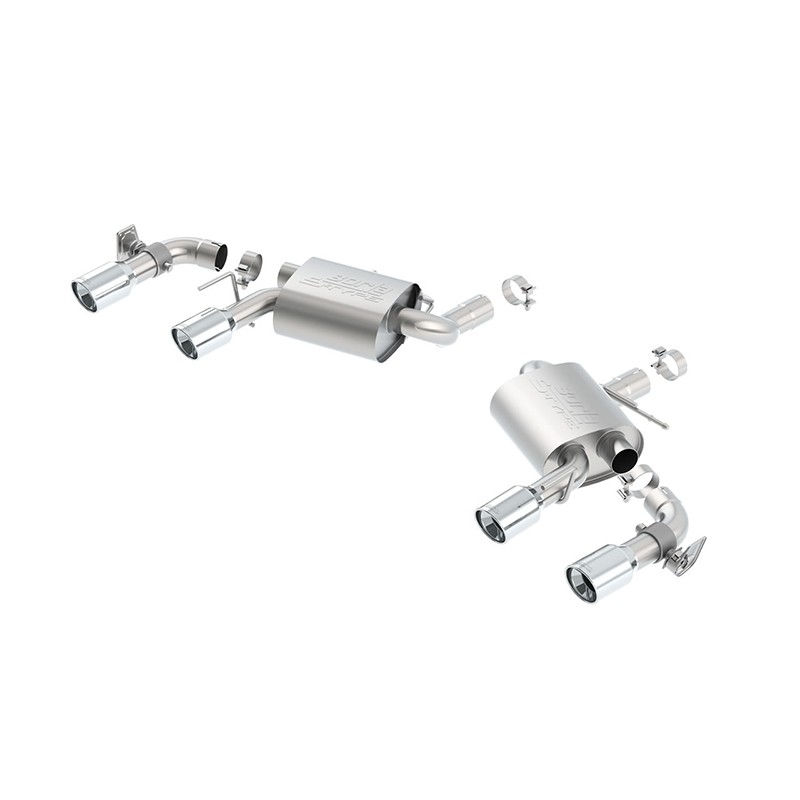 Borla | Axle-Back Exhaust S-Type with active valves - Camaro 6.2L 2016-2024
