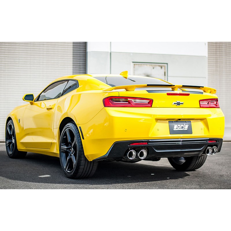 Borla | Axle-Back Exhaust S-Type with active valves - Camaro 6.2L 2016-2024