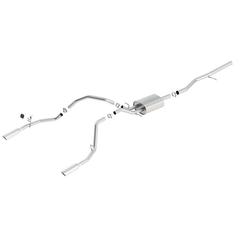 Borla | Cat-Back Exhaust ATAK - Silverado / Sierra 1500 5.3L 2014-2018