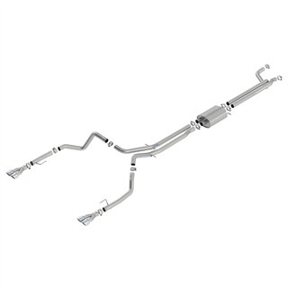 Borla | Cat-Back Exhaust S-Type - Silverado / Sierra 1500 / Limited 6.2L 2019-2023