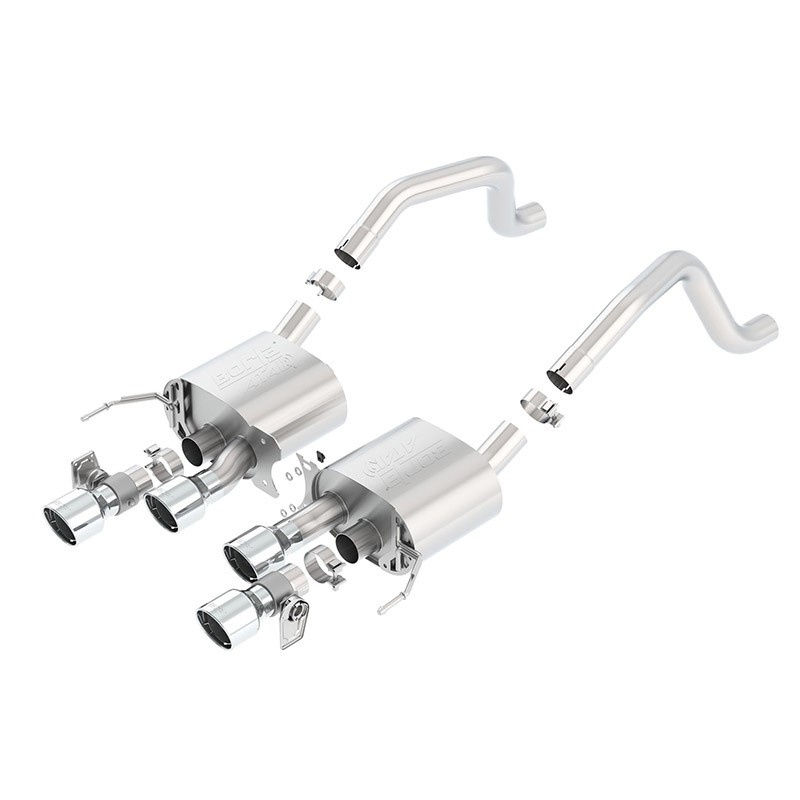 Borla | Axle-Back Exhaust ATAK - Corvette Grand Sport / Z06 6.2L 2015-2019