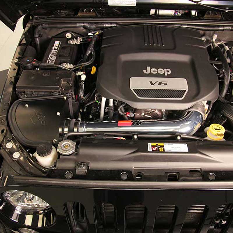 K&N | Performance Air Intake System - Wrangler (JK) 3.6L 2012-2018