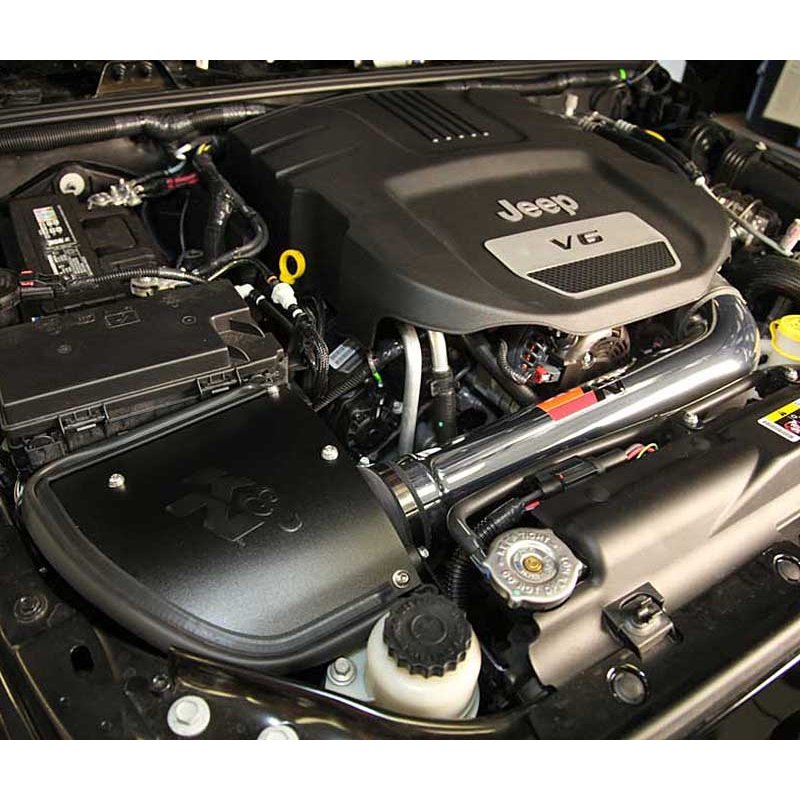 K&N | Performance Air Intake System - Wrangler (JK) 3.6L 2012-2018