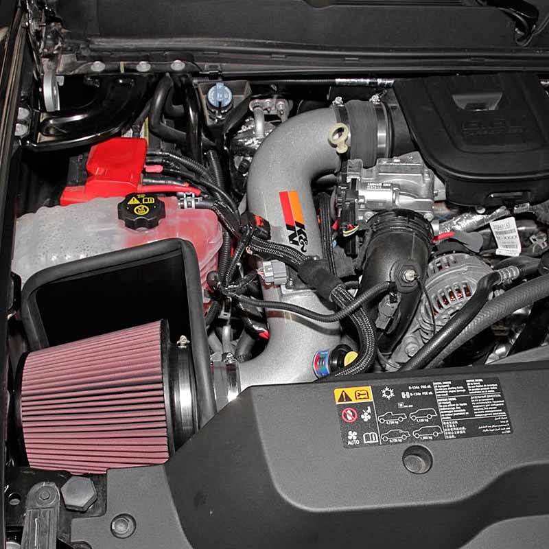 K&N | Performance Air Intake System - Silverado / Sierra 2500 HD / 3500 HD 6.6L 2011-2014