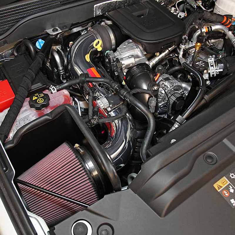 K&N | Performance Air Intake System - Silverado / Sierra 2500 HD / 3500 HD 6.6L 2015-2016