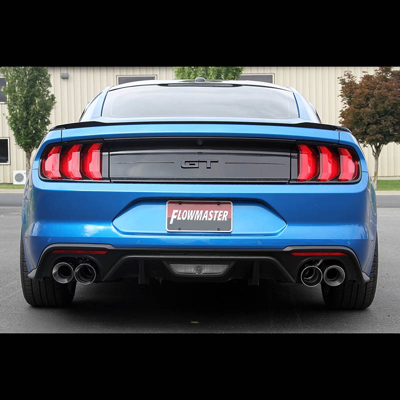 Flowmaster | American Thunder Axle-Back Exhaust System - Mustang 5.0L 2018-2021