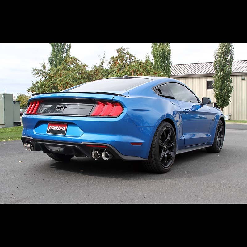Flowmaster | American Thunder Axle-Back Exhaust System - Mustang 5.0L 2018-2021