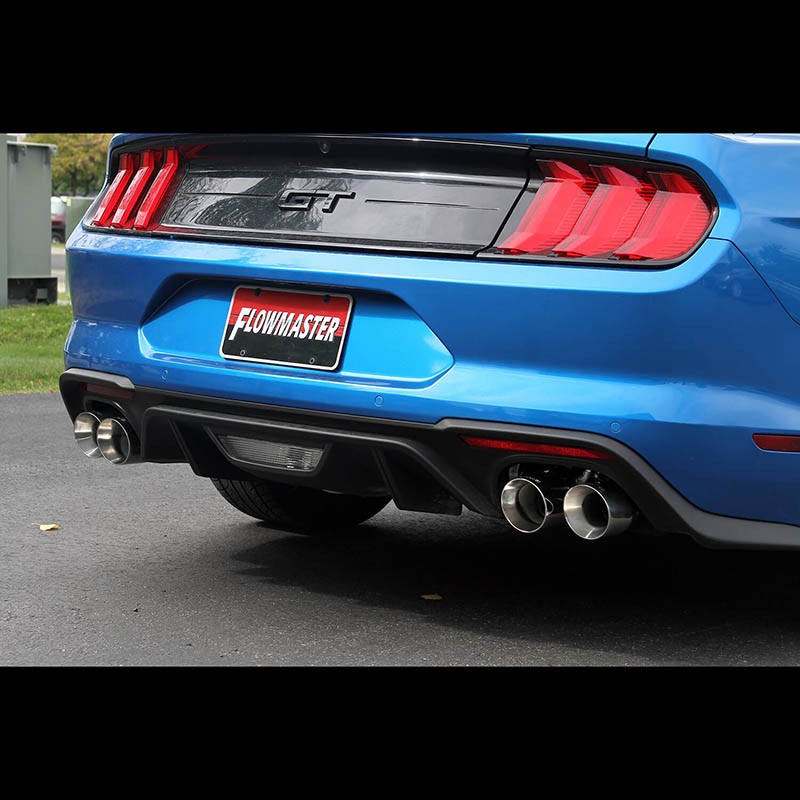 Flowmaster | American Thunder Axle-Back Exhaust System - Mustang 5.0L 2018-2021