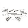 Mishimoto | Quad-Tip Pro Axle-Back Exhaust - Camaro 3.6L / 6.2L 2016-2020