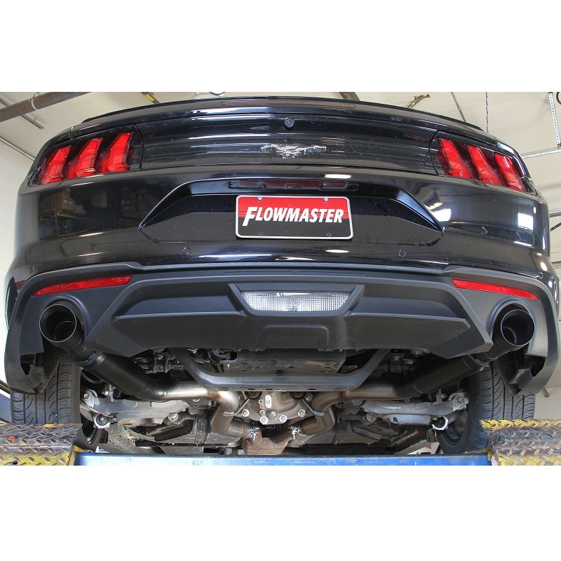 Flowmaster | Outlaw Series Axle-Back Exhaust System - Mustang 2.3T / 3.7L / 5.0L 2015-2021