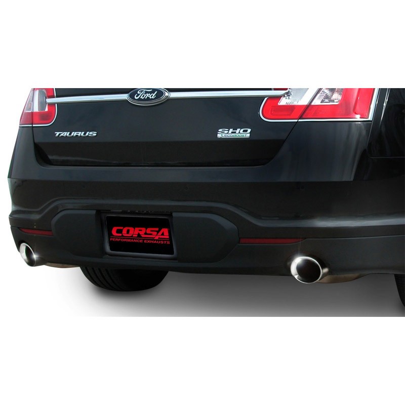 Corsa | Sport Cat-Back Exhaust System - Taurus 3.5T 2010-2017