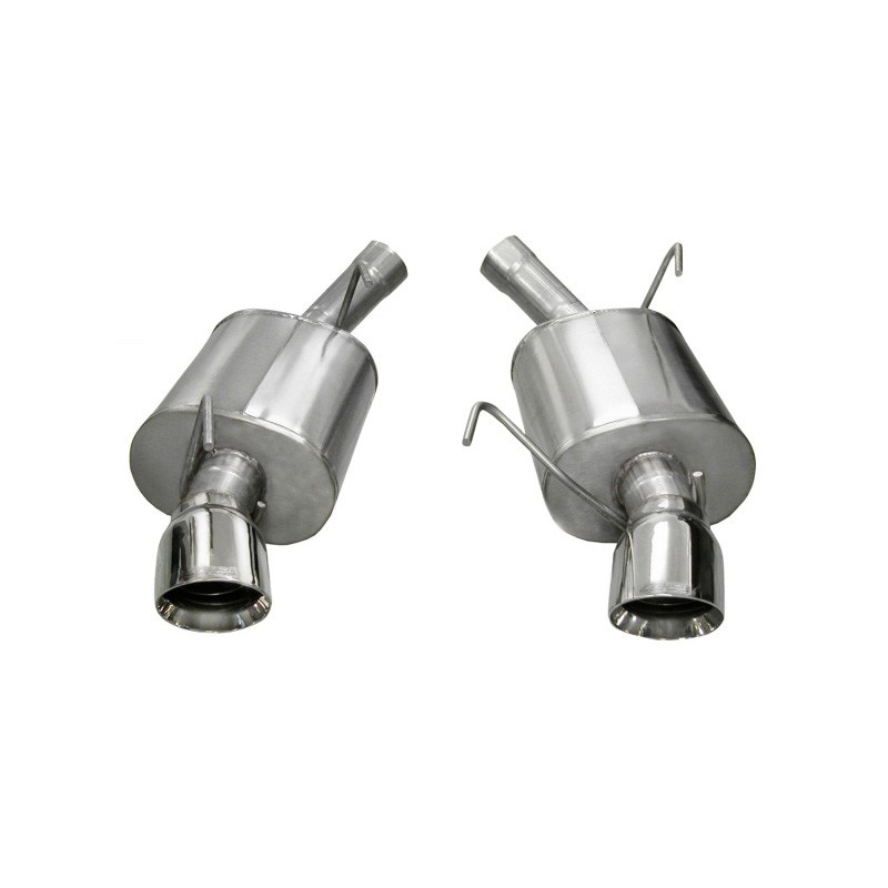 Corsa | Sport Axle-Back Exhaust System - Mustang 4.6L / 5.4L 2005-2010