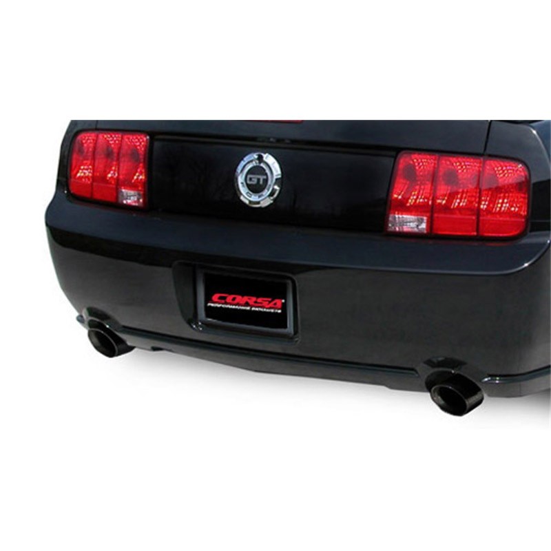 Corsa | Sport Axle-Back Exhaust System - Mustang 4.6L / 5.4L 2005-2010