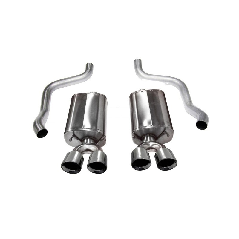Corsa | Sport Axle-Back Exhaust System - Corvette Grand Sport / ZR1 6.2L 2009-2013