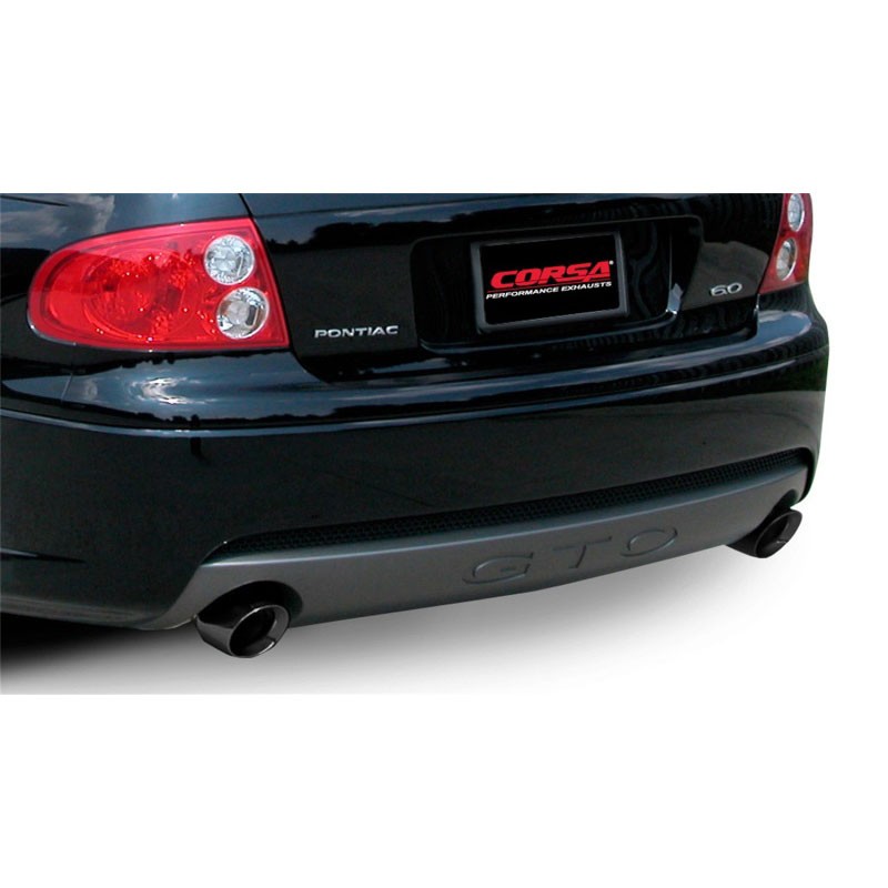 Corsa | Sport Cat-Back + X-Pipe Exhaust System - GTO 6.0L 2005-2006