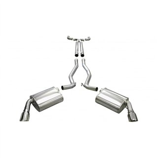 Corsa | Sport Cat-Back Exhaust System - Camaro 6.2L 2010-2015