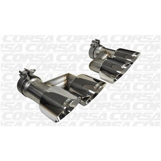Corsa | Exhaust Tip Kit - Mustang 2.3T / 5.0L 2015-2018