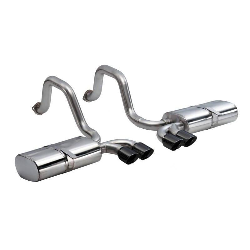 Corsa | Sport Axle-Back Exhaust System - Corvette / Base / Z06 5.7L 1997-2004