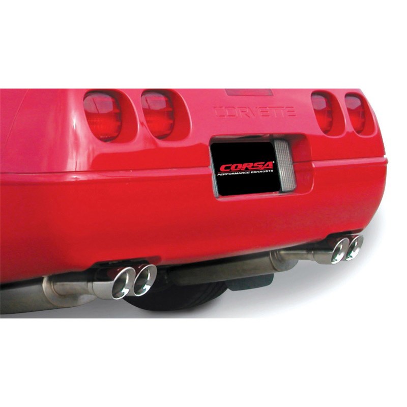 Corsa | Sport Cat-Back Exhaust System - Corvette 5.7L 1992-1995