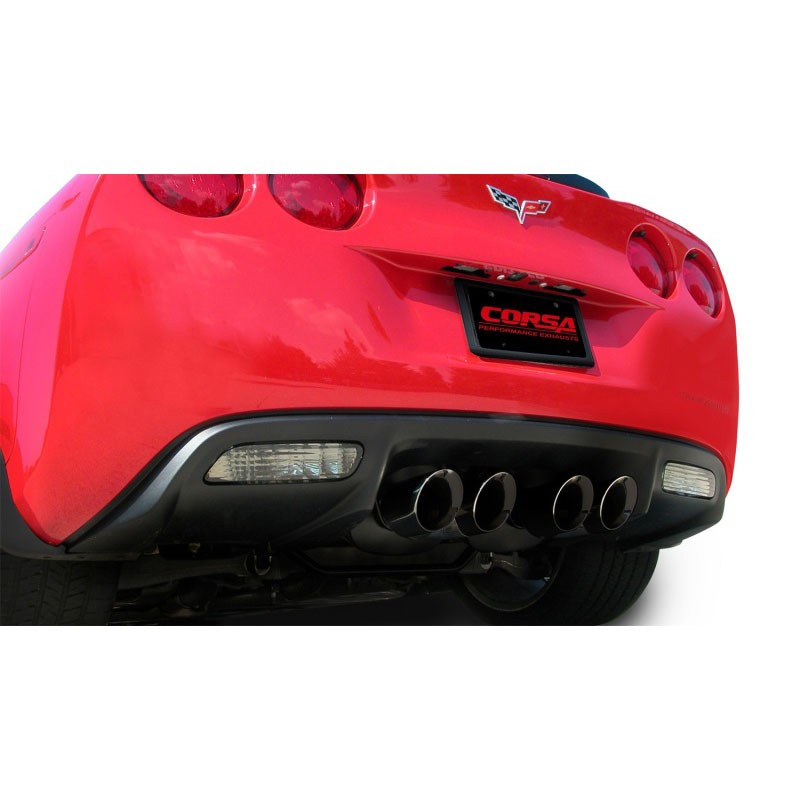 Corsa | Sport Axle-Back Exhaust System - Corvette ZR1 / Z06 6.2L / 7.0L 2006-2013