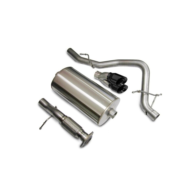 Corsa | Sport Cat-Back Exhaust System - Tahoe / Yukon 5.3L 2007-2008