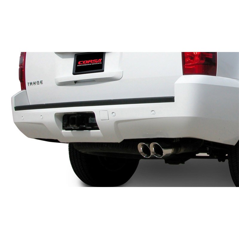 Corsa | Sport Cat-Back Exhaust System - Tahoe / Yukon 5.3L 2007-2008